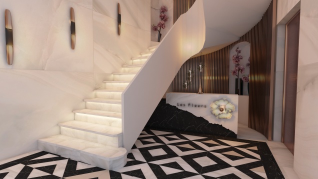 OANA GEORGIANA TOIA // REFUNCȚIONALIZARE IMOBIL STR. STAVROPOLEOS, NR.3 , HOTEL BOUTIQUE "LE FLEUR"