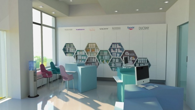 RALUCA RĂILEANU // REAMENAJARE UNITATE  FARMACEUTICĂ