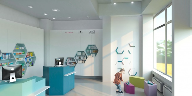 RALUCA RĂILEANU // REAMENAJARE UNITATE  FARMACEUTICĂ