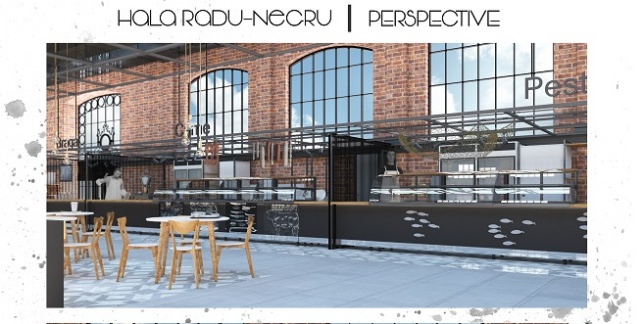 GEORGIANA ANIȚA // AMENAJARE HALA COMERCIALĂ RADU- NEGRU, DROBETA-TURNU SEVERIN