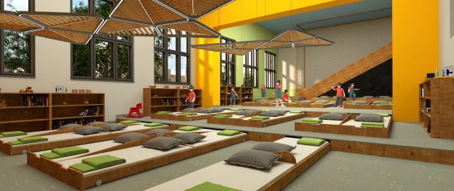 MARIA DANIELA PANDELE // AMENAJARE GRĂDINIȚĂ SOCIALĂ