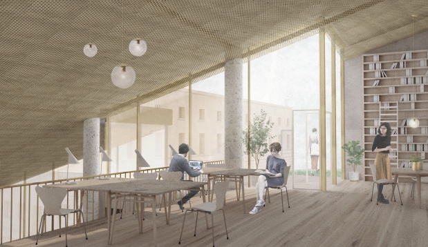 MARIA LUCIA OPREA // EXTINDEREA BIBLIOTECII CENTRALE DIN STOCKHOLM. BIBLIOTECA HIBRID