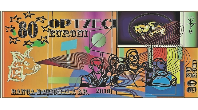 ADA MARIA LOLOIU // BANC-NOTA PROTESTULUI, MONEDA CORUPȚIEI 