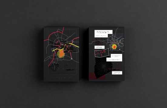 CEZARA CARLA PĂDUREANU // DESIGN TACTIL. REALUL TRANSPUS ÎN ÎNTUNERIC. SUPORT DE GHIDAJ ORIENTATIV AL ORAȘULUI TIMIȘOARA PENTRU NEVĂZĂTORI