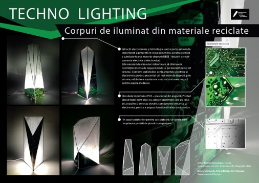 GEORGIANA ROMAN // TECHNO LIGHTING