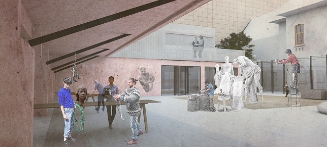 MARIA GHEMET // EXTINDEREA FACULTĂȚII DE SCULPTURĂ - ARTA ÎN SPAȚIUL PUBLIC