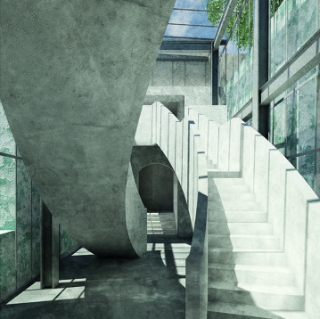 ILINCA POP // VALORIFICAREA UNEI RUINE URBANE. CENTRU DE CERCETARE A PATRIMONIULUI ARHITECTURAL. STR. ION FILIBILIU, NR. 9