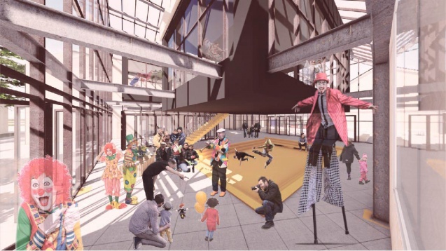 OANA BUTOI // CENTRU COMUNITAR ÎN CARTIERUL BUCUREȘTII NOI