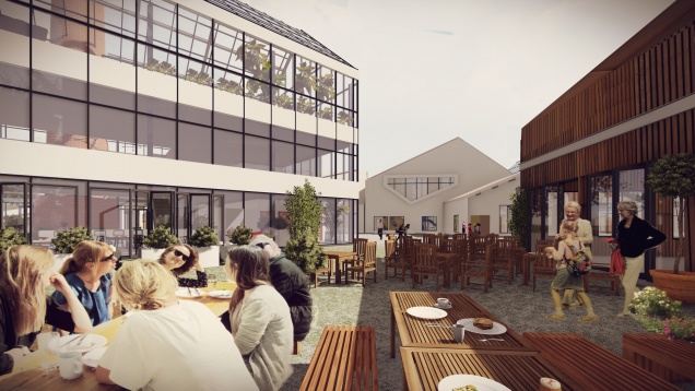 OANA BUTOI // CENTRU COMUNITAR ÎN CARTIERUL BUCUREȘTII NOI