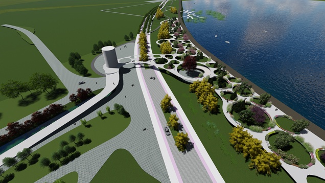 ATENA-IOANA GÂRJOABĂ //  AMENAJAREA MALULUI LACULUI MIHĂILEȘTI