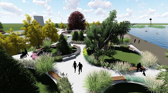 ATENA-IOANA GÂRJOABĂ //  AMENAJAREA MALULUI LACULUI MIHĂILEȘTI