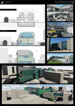 TUDOR ARNĂUTU // CO-WORKING HUB/ CENTRU MULTIFUNCȚIONAL 