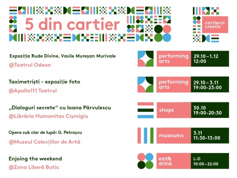 5 din cartier // 29 octombrie - 4 noiembrie 2018