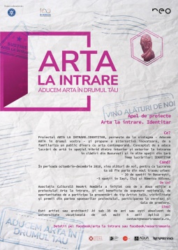 Lansare proiect "Arta la intrare. Identitar"