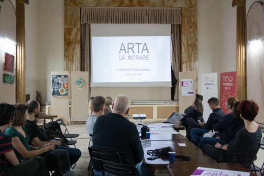 Lansare proiect "Arta la intrare. Identitar"