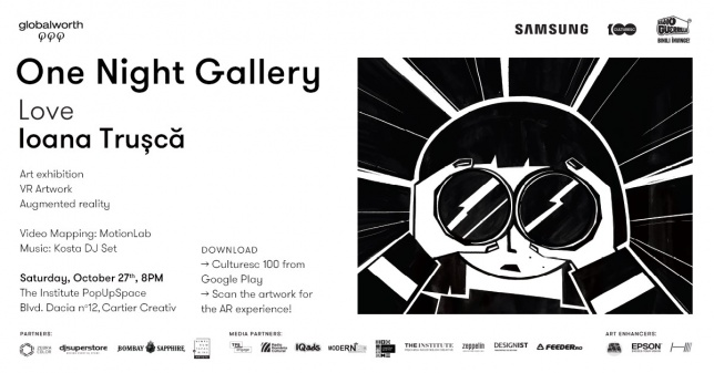 Globalworth District găzduiește expoziția pop-up by Ioana Trușcă, curatoriată de One Night Gallery