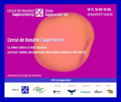 Ne transformăm bulele ca să mișcăm lumile: Zilele Superscrieri