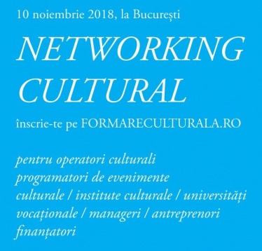 Platforma Formare Culturală te invită la o sesiune de networking cultural 