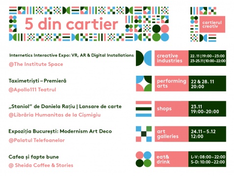 5 din cartier // 19 - 25 noiembrie 2018