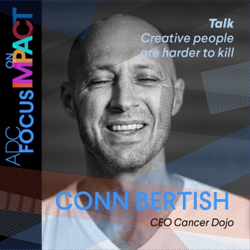 Anu Niemonen, Kris Hoet şi Conn Bertish pe scena „ADC Focus on Impact”