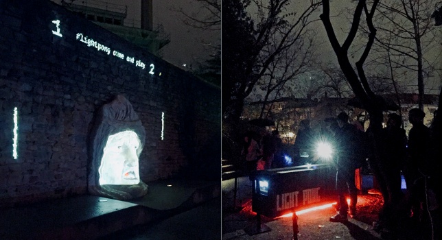 Artiști interactivi români la Fête des Lumières, Lyon 2018