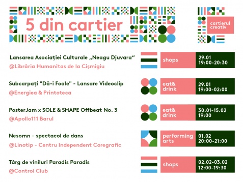 5 din cartier // 28 ianuarie - 3 februarie