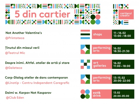 5 din cartier // 11-17 februarie 2019