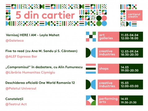 5 din Cartier // 11 - 17 martie 2019