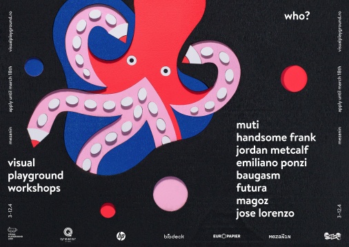 Visual Playground oferă 4 burse integrale la Visual Playground Workshops