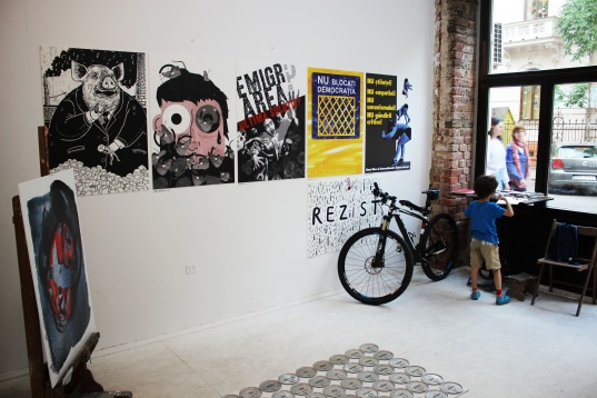 GRAPHIC FRONT+ ART ON DISPLAY // RĂCNET 3.0