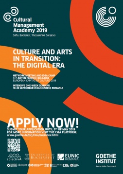 Goethe-Institut lansează pentru al treilea an consecutiv programul Cultural Management Academy