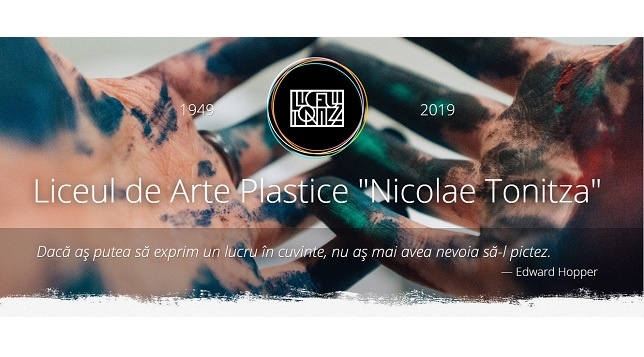 LICEUL DE ARTE PLASTICE NICOLAE TONITZA // OPEN DOORS AND STUDENTS' EXHIBITION