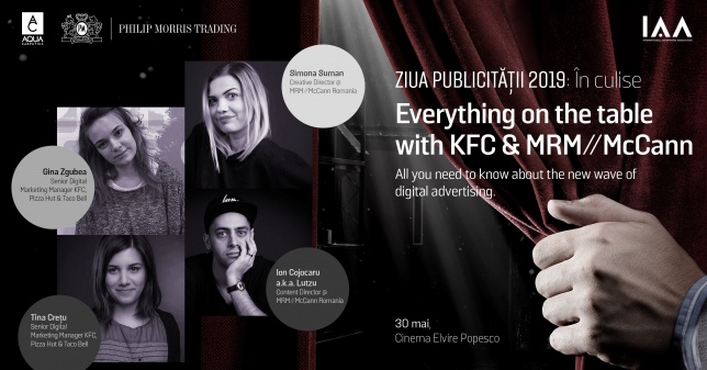 Ziua Publicității // Meet The Speakers | Everything on the table 