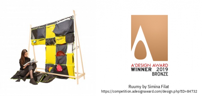 Simina Filat a câștigat A’Design Award