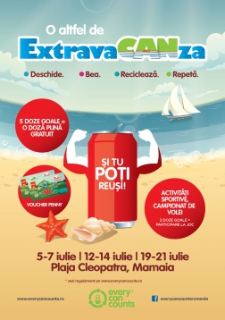 Începe o nouă ediţie a campaniei de colectare a dozelor din aluminiu pe litoral