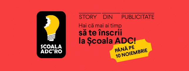 Înscrieri Școala ADC 2019