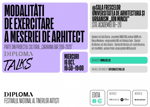 Începe DIPLOMA, festivalul naţional al tinerilor artişti 