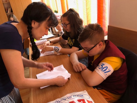 Adina Rusu, artist origami @Bauhaus