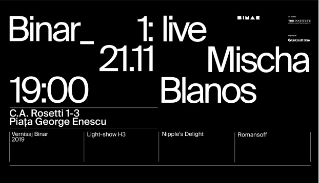 BINAR 2019, Meet the artists: Mischa Blanos