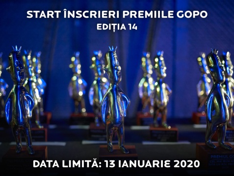 Premiile Gopo 2020:  apel de înscrieri pentru categoriile de documentar și scurtmetraj