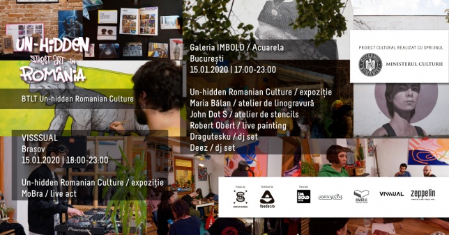 Un-hidden Romanian Culture, evenimente organizate cu ocazia Zilei Culturii Naționale