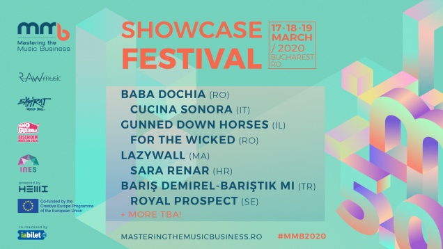 Artiști din România, Italia, Israel, Maroc, Croația, Turcia și Suedia – printre primele confirmări la MMB Showcase Festival