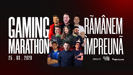 Bucharest Gaming Week și Nexus Gaming dau start la Gaming Marathon