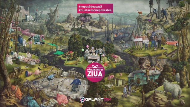 Poți ajuta și de acasă. Dăruiește ziua ta îți arată cum