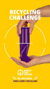 EVERY CAN COUNTS FACE RECICLAREA DISTRACTIVĂ PRIN  RECYCLING CHALLENGE