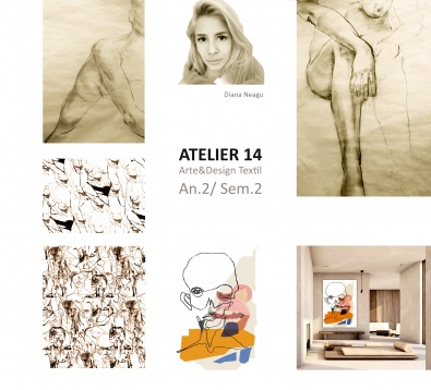 Departamentul Arte Textile – Design Textil din cadrul UNArte prezintă expoziţia virtuală Atelier 14/ on-line/ Arte&Design textil/ 2020 