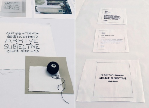 Disertații Arte Textile Ambientale la UNAgaleria 