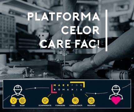 Make 4 Romania, proiectul inițiat de Nod makerspace, face parte din expoziția Antifragile din cadrul Romanian Design Week