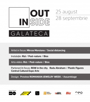  Inside/Outside 2.0 Galateca | O nouă serie de proiecte în cadrul proiectului curatorial din vitrinele galeriei