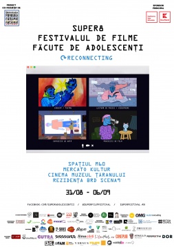 Începe ediția a 8-a a Super, festivalul de filme și artă făcute de adolescenți!